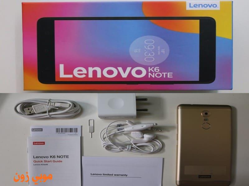 فتح علبة لينوفو Lenovo K6 Note